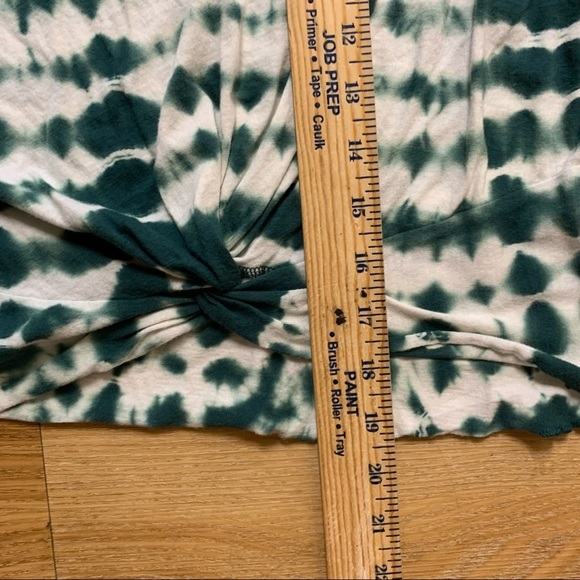 PINK Twist Front Tie Dye T-shirt L - Picture 6 of 7